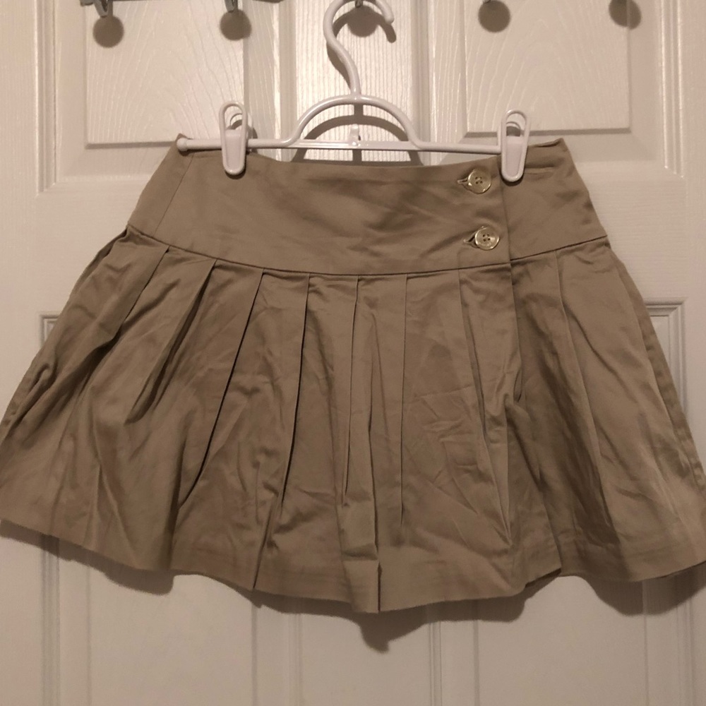 Ralph Lauren khaki skirt size 14